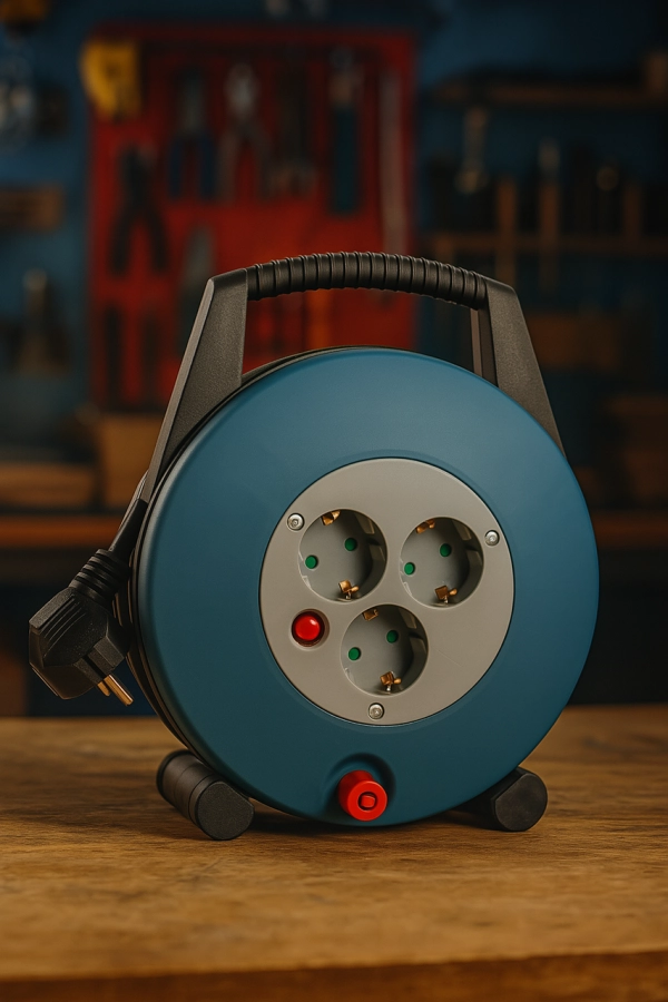 Kabelbox 3-fach mit 10m Leitung H05VV3G1,5mm²