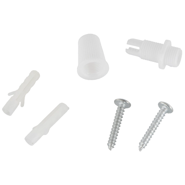 Leuchtenbaldachin Metall 1-fach rund