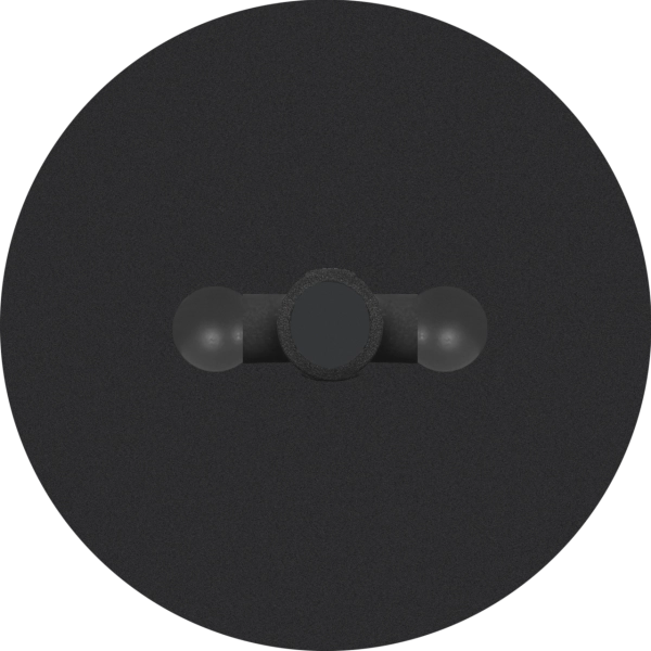 Magnet-Spot Tischfuss für zwei Spots
