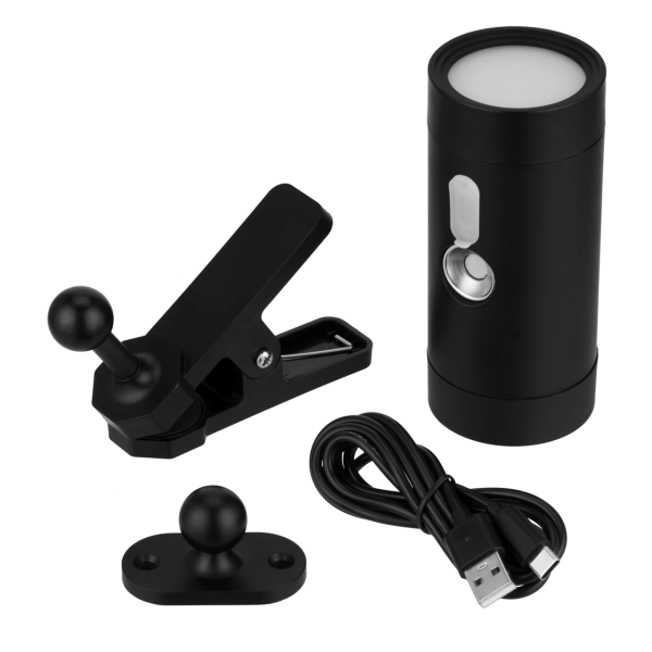 LED Akku Clip-Magnet Leuchte 2-fach mit Bewegungsschalter IP54