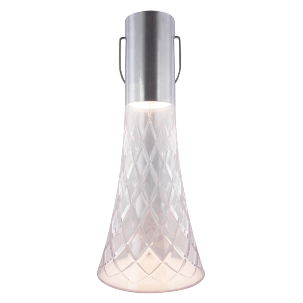 LED Akku-Tischleuchte Kristall