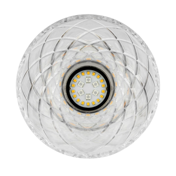 LED Akku-Tischleuchte Kristall