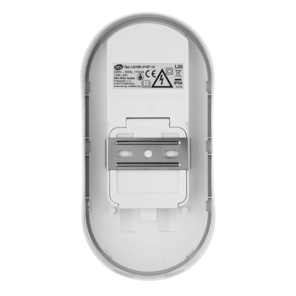 LED Außenleuchte oval, 12W