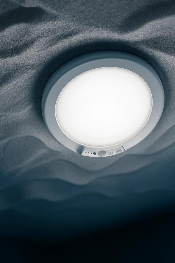 LED-Akku Wand- und Deckenleuchte mit Sensor 160 lm