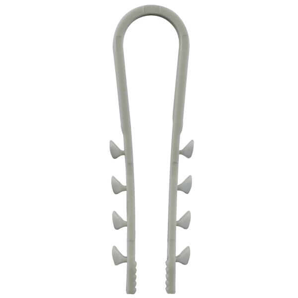 Dübelschelle Kunststoff 5-10mm 20 Stück