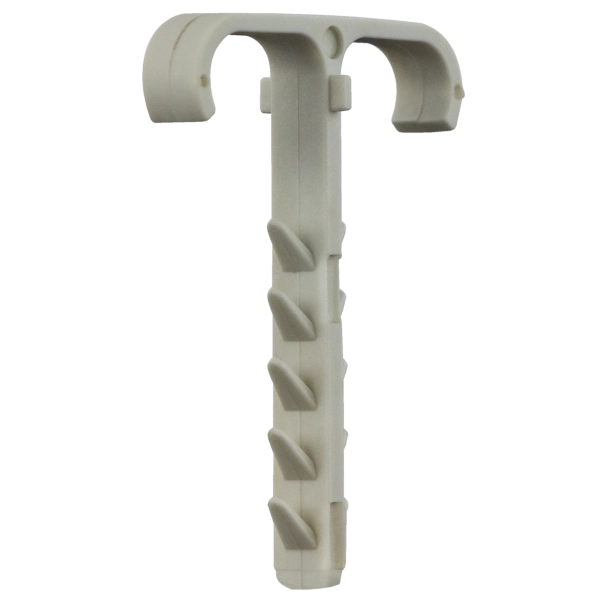 Dübel-Doppelschelle Kunststoff 6-12mm 20 Stück