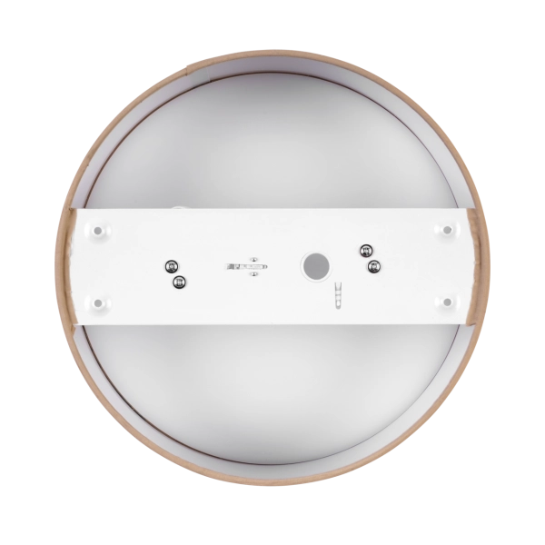 Deckenleuchte Stoff rund 30cm Cappucino