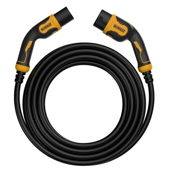 Ladekabel Typ 2 für Elektrofahrzeuge 22kW 3-phasig 400V 5m DeWalt