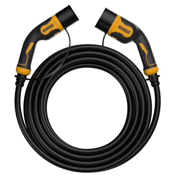 Ladekabel Typ 2 für Elektrofahrzeuge 22kW 3-phasig 400V 5m DeWalt
