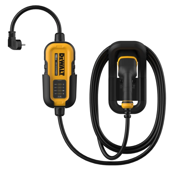 Ladegerät für Elektrofahrzeuge 10A Schutzkontakt/Typ 2 7,5m DeWalt