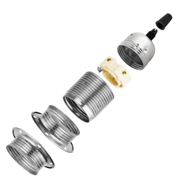 Leuchtenfassung Vintage Metall E27