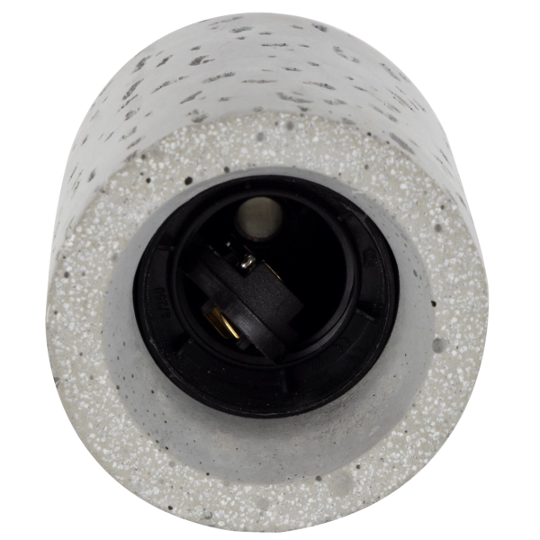 Leuchtenfassung Design Beton E27