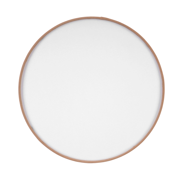 Deckenleuchte Stoff rund 30cm Jute