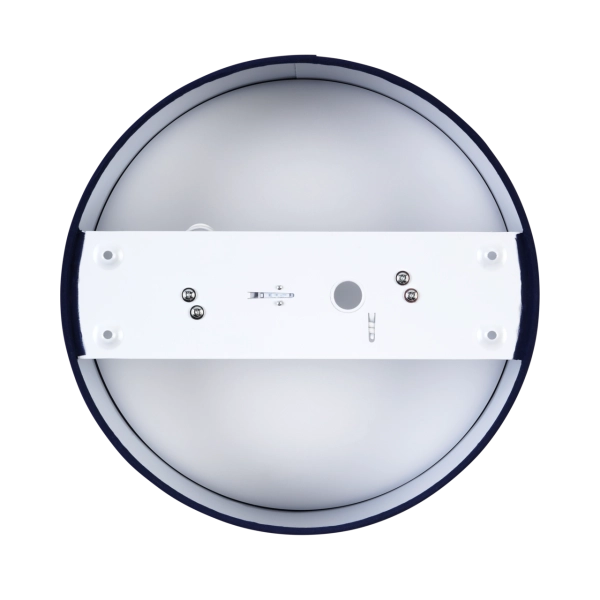 Deckenleuchte Stoff rund 30cm Blau