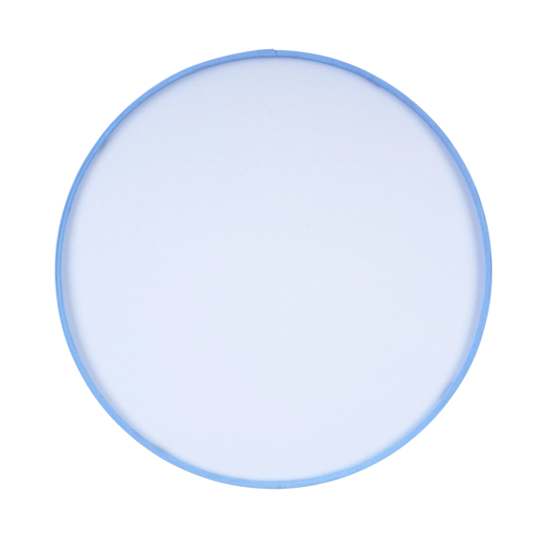 Deckenleuchte Stoff rund 30cm Hellblau