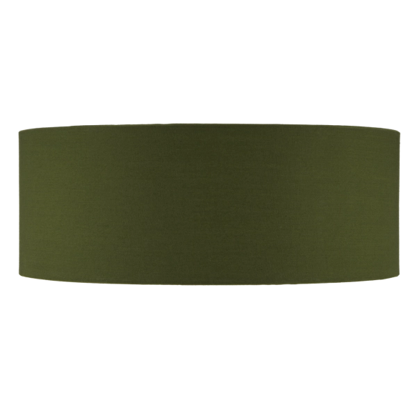 Deckenleuchte Stoff rund 30cm dunkelgrün