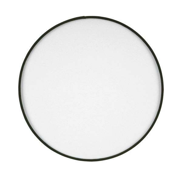 Deckenleuchte Stoff rund 30cm dunkelgrün