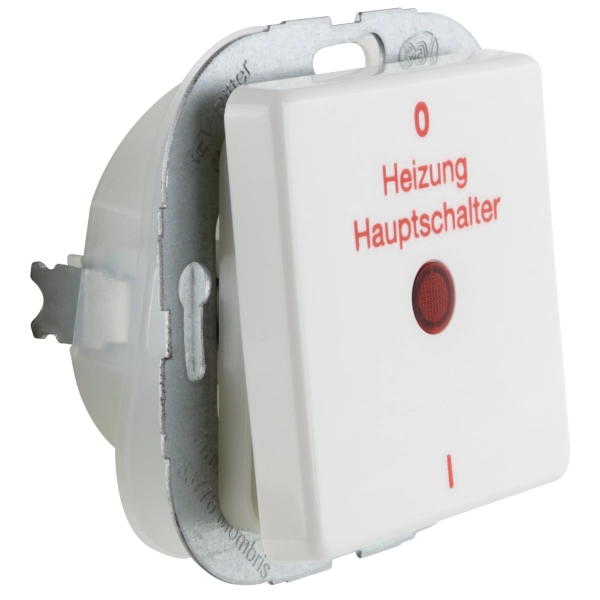 AquaKombi, Heizung Hauptschalter, Unterputz IP44