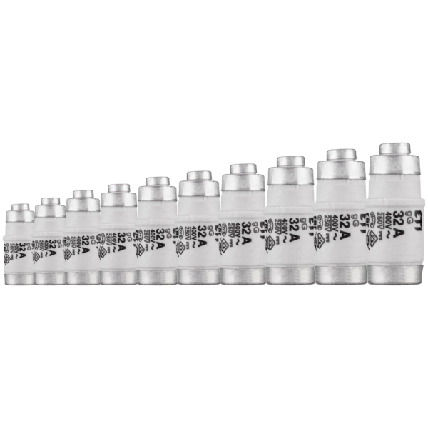 Sicherungseinsatz Neozed, D02, E18, 32A, 10 Stück