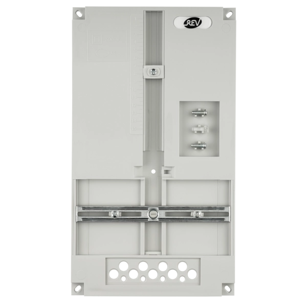 Zählertafel mit Schiene