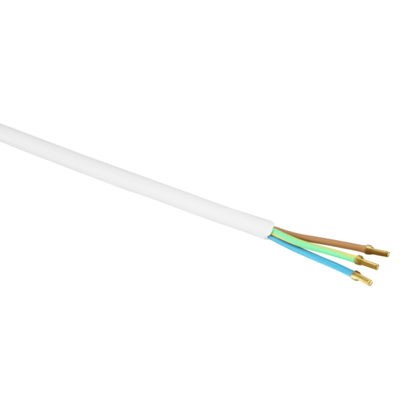 Schutzkontakt-Zuleitung, Kunststoff, 3m