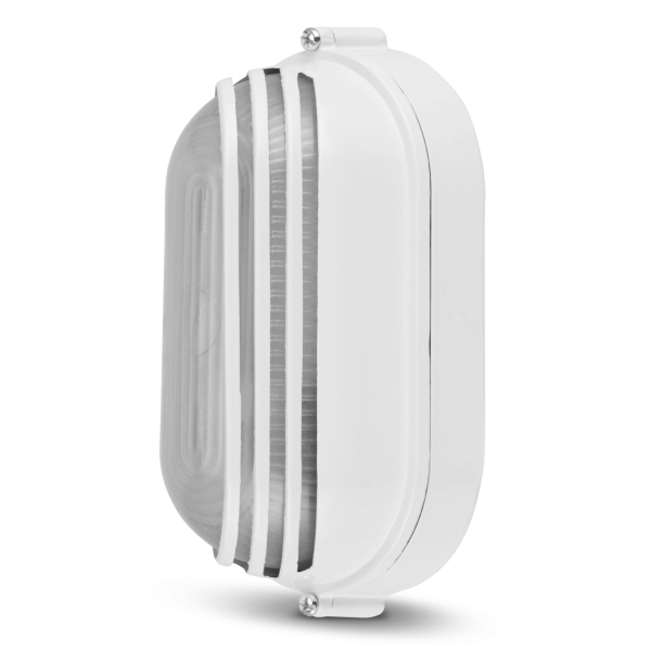 Ovalleuchte Alu, 60W