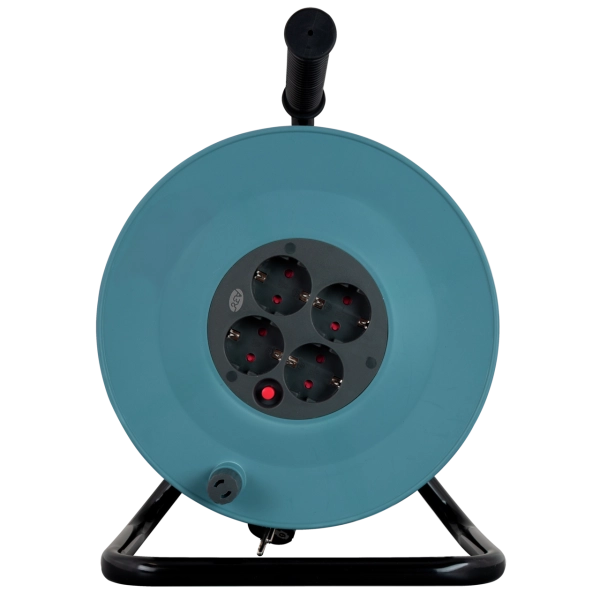 Kabeltrommel Kunststoff 4-fach 40m