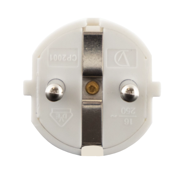 Schutzkontakt-Stecker, Kunststoff