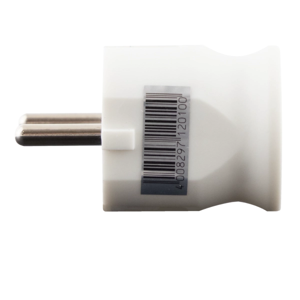 Schutzkontakt-Stecker, Kunststoff