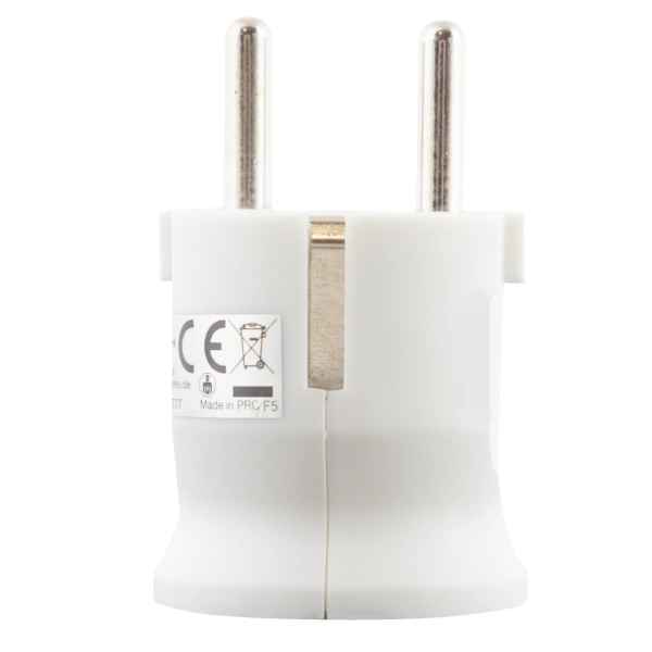 Schutzkontakt-Stecker, Kunststoff