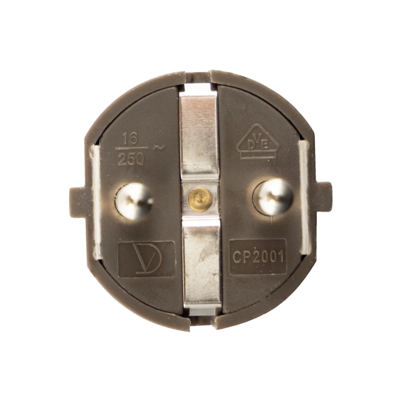 Schutzkontakt-Stecker, Kunststoff