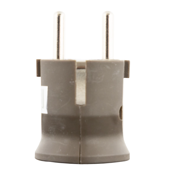 Schutzkontakt-Stecker, Kunststoff