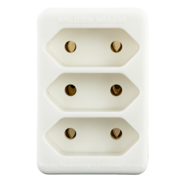 Übergangsstecker 3-fach