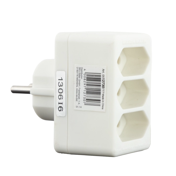 Übergangsstecker 3-fach