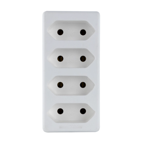 Übergangsstecker 4-fach