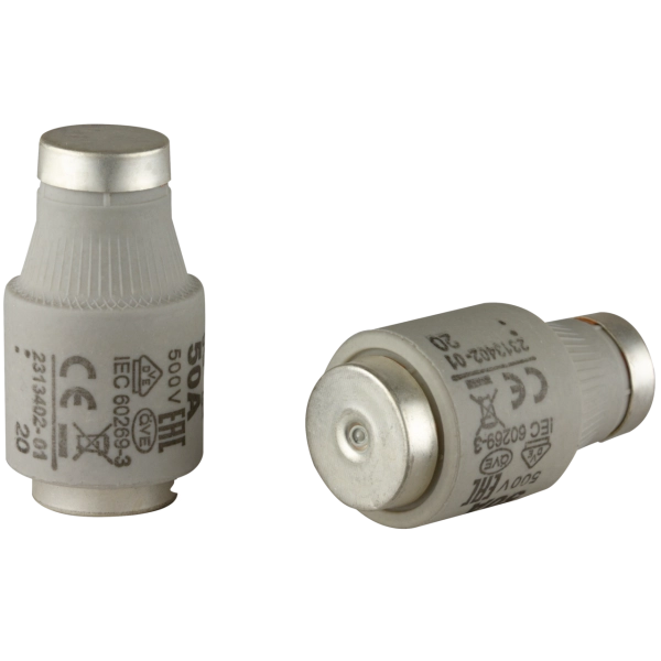 Sicherungseinsatz Diazed, DIII, E33, 50 A Sicherungseinsatz Diazed, DIII, E33, 50 A